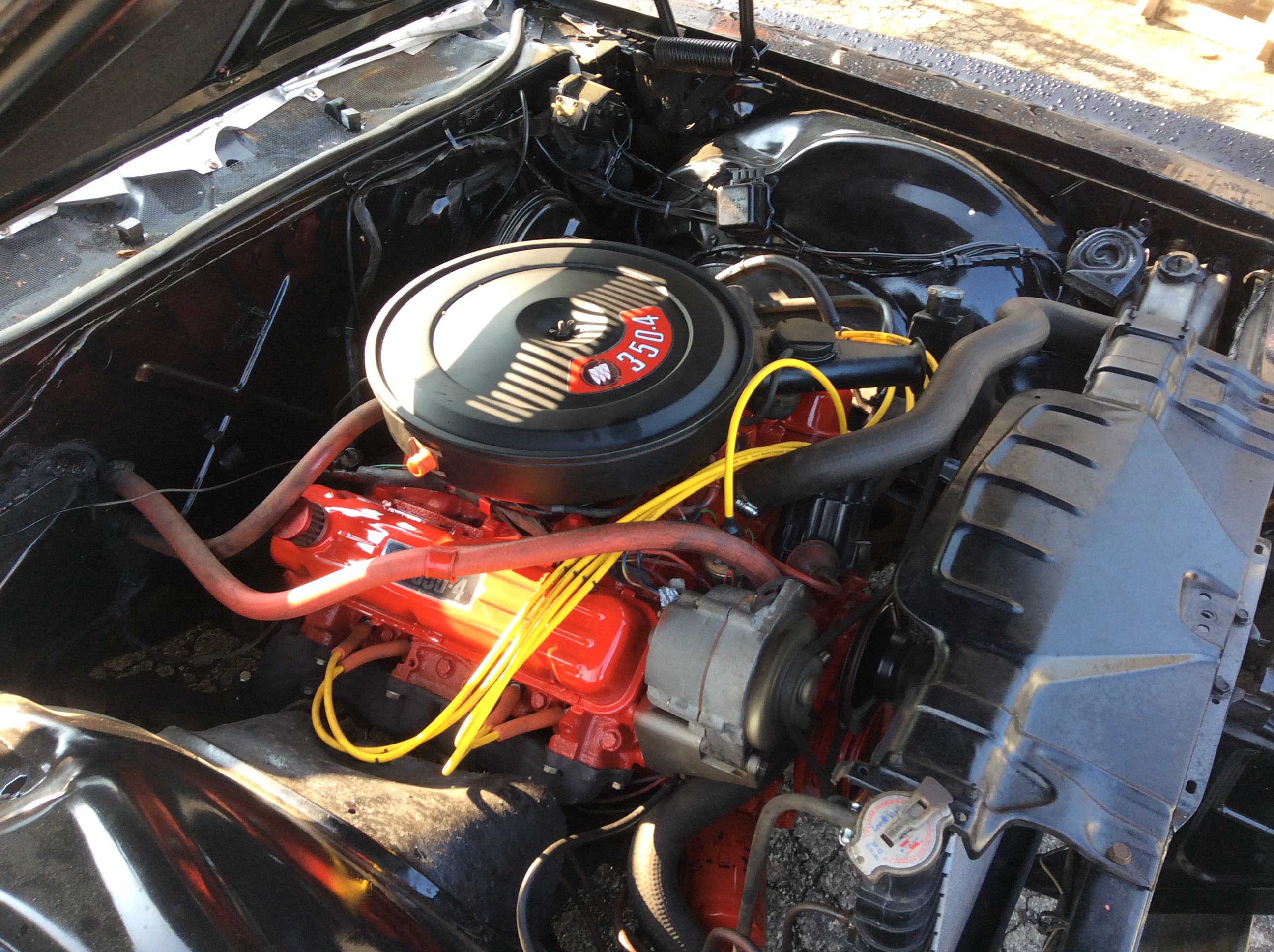 Buick 350 — installed