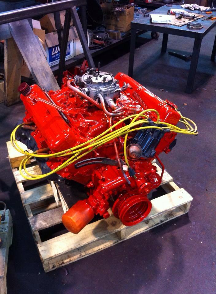 Red engine — complete